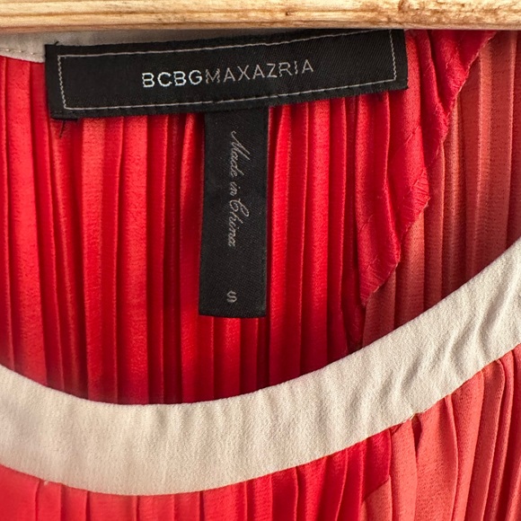 BCBGMaxAzria Vibrant Pleated Dress - Picture 2 of 4
